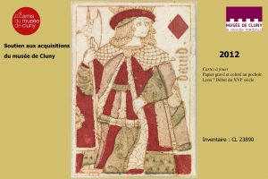 Cartes à jouer Le roi de carreau