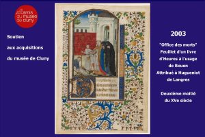 Feuillet Livre d'Heures 2003