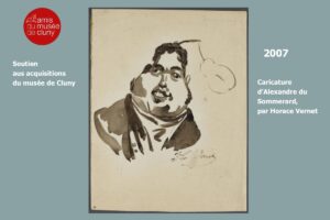 Caricature d'Alexandre du Sommerard 2007