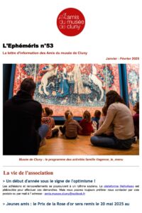 Ephemeris n°53 Amis du musée de cluny